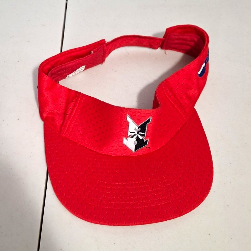 Indianapolis Indians Pepsi Red Strapback Visor